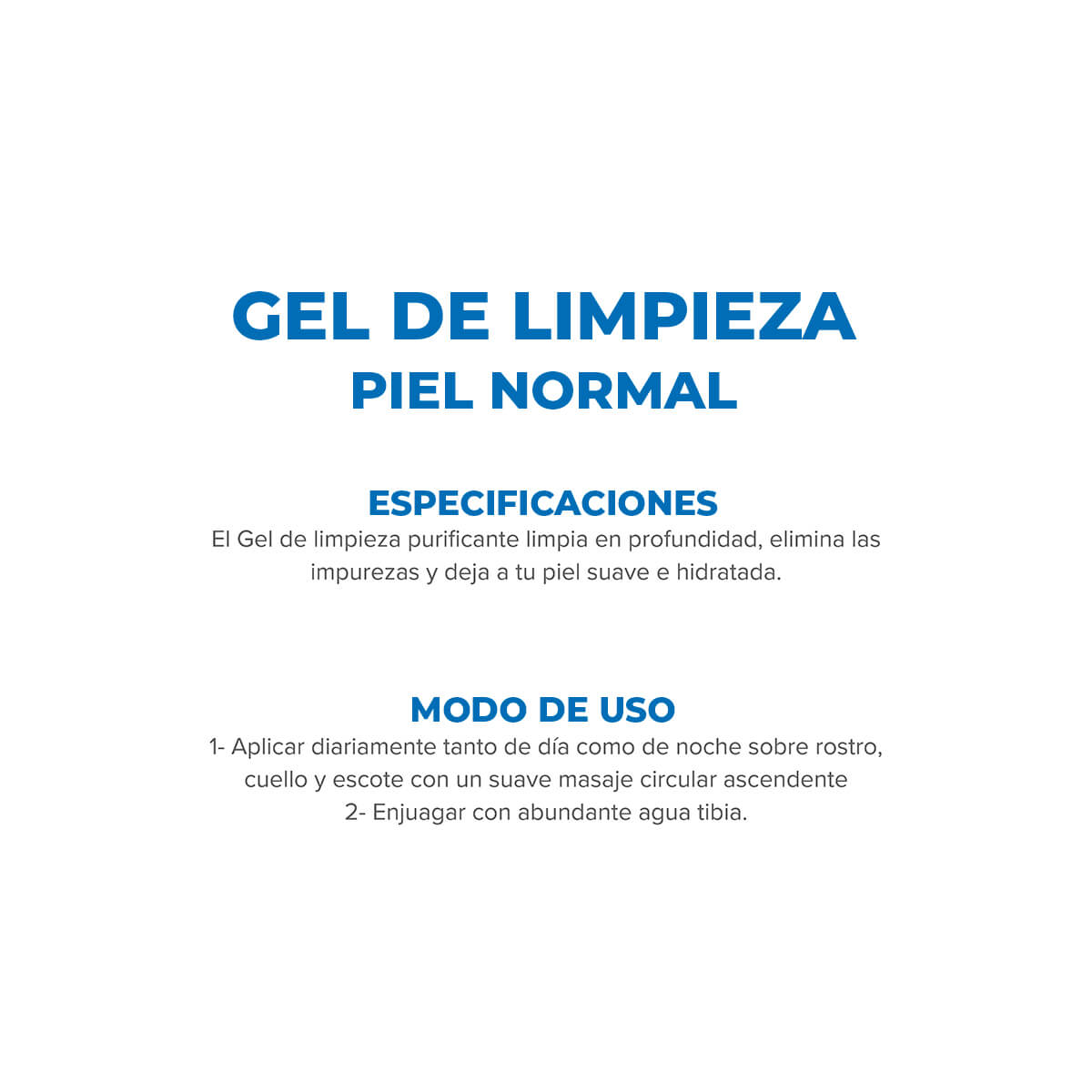 Dermaglós Facial Gel de Limpieza Piel Normal 150 g image number 6