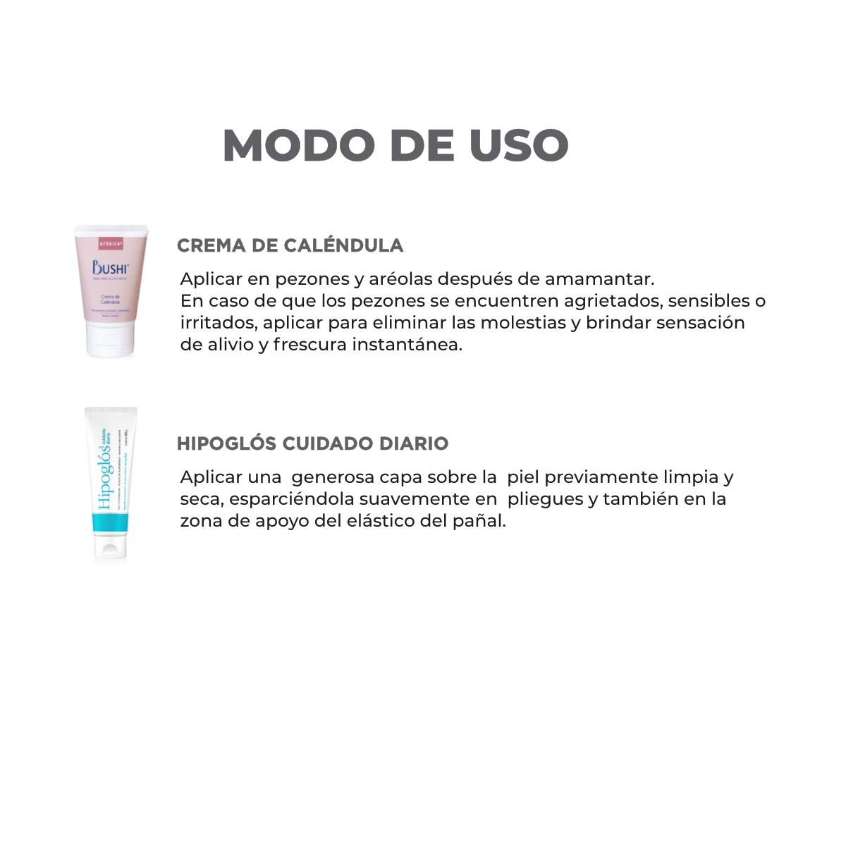 Kit Protección Bebés y Madres Bushi + Hipoglós CD image number 2