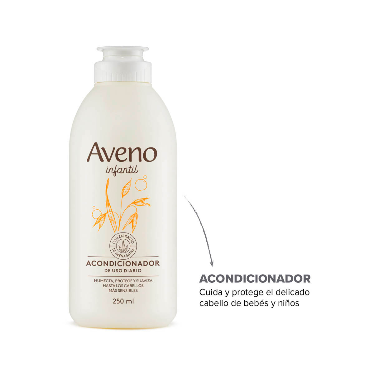 Aveno Infantil Acondicionador de Uso Diario 250 ml image number 8