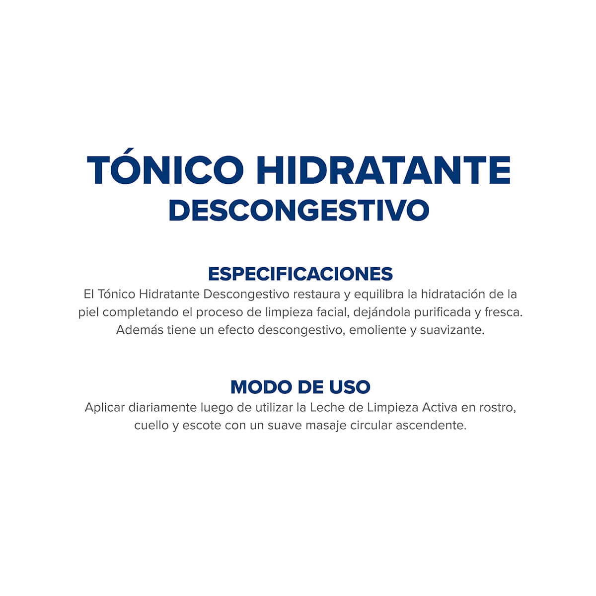 Dermaglós Facial Tónico Hidratante Descongestivo 200 ml image number 3