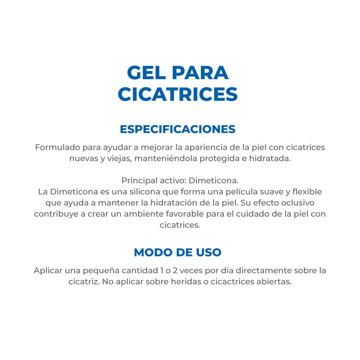 Gel Para Cicatrices Dermagl&oacute;s 30 g image number 2