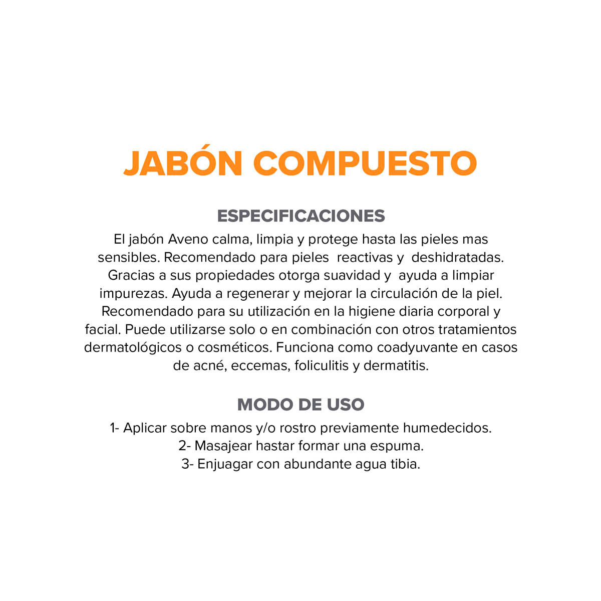 Aveno Jab&oacute;n de Uso Diario 120 g image number 7