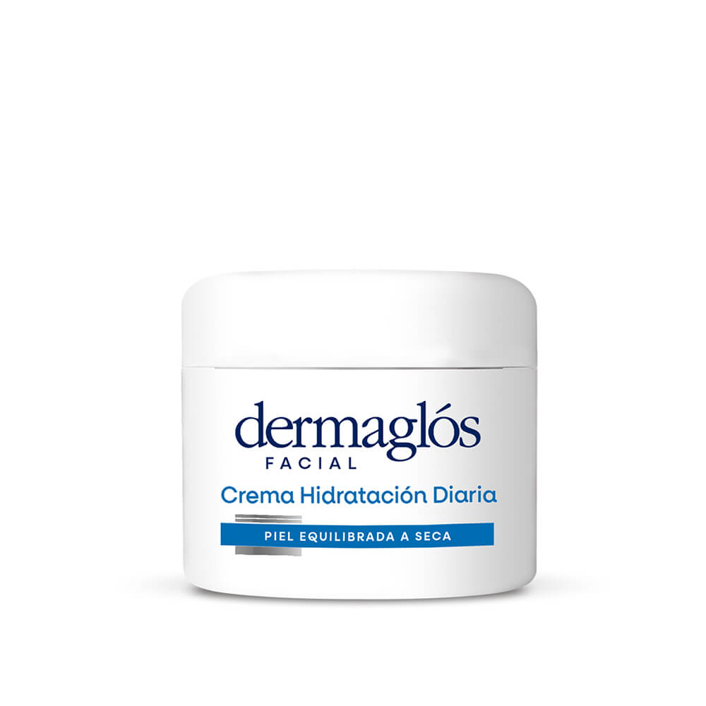 Crema Facial Hidratante Dia y Noche Dermagl&oacute;s Piel Equilibrada a Seca 50 g