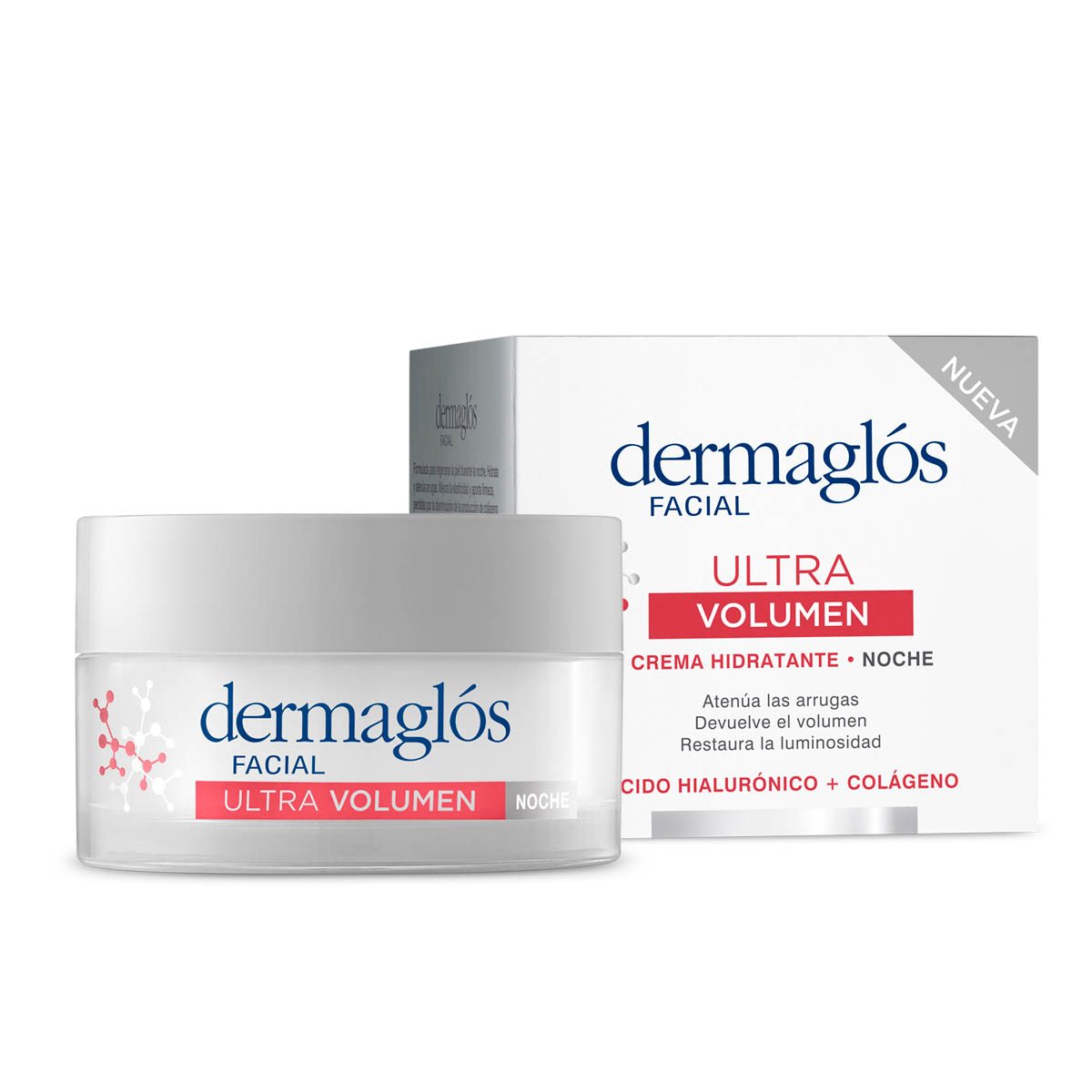 Dermaglós Facial Crema de Noche Ultra Volumen 50 g image number 0