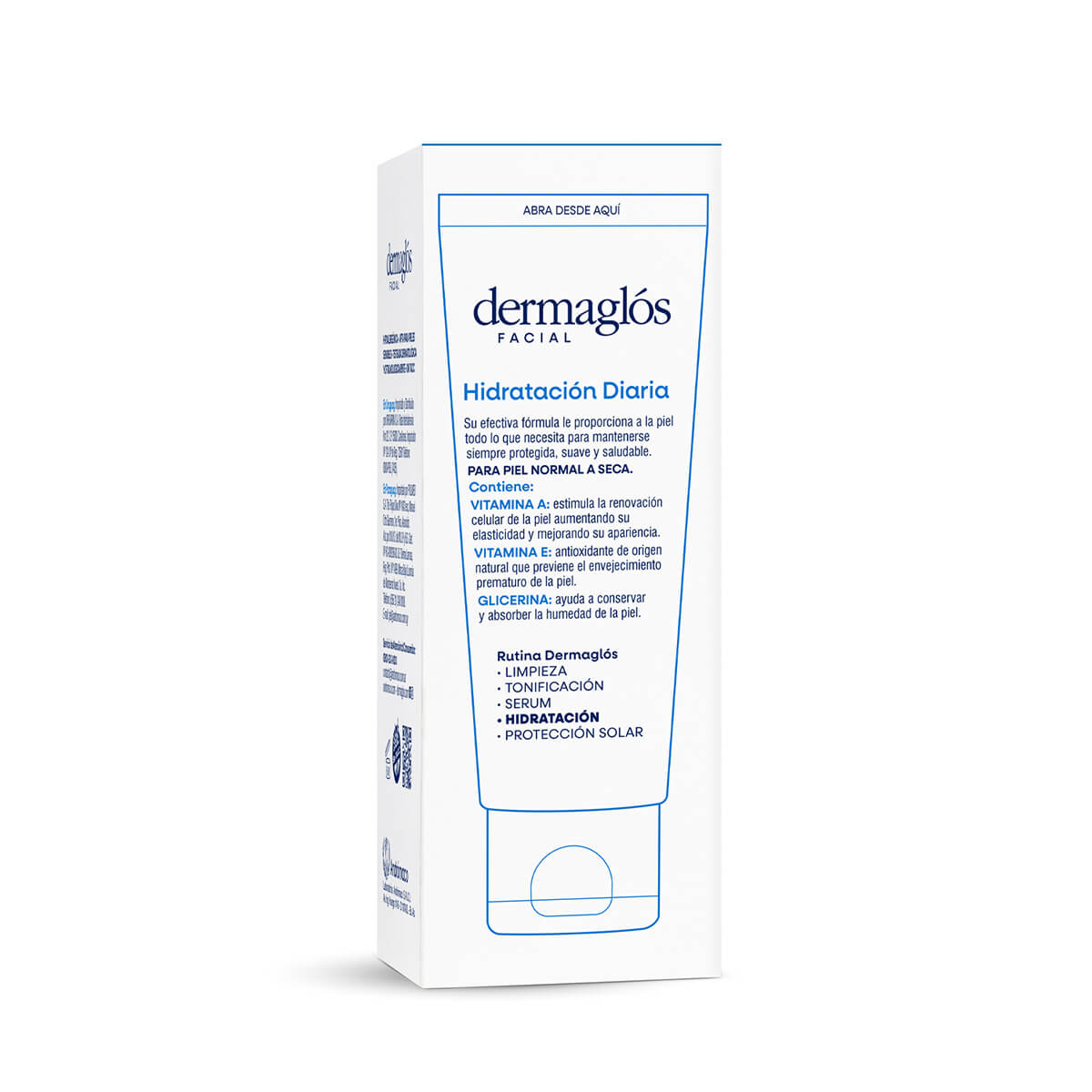 Dermagl&oacute;s Facial Crema Hidrataci&oacute;n Diaria FPS 20 Piel Equilibrada a Seca 70 g image number 4