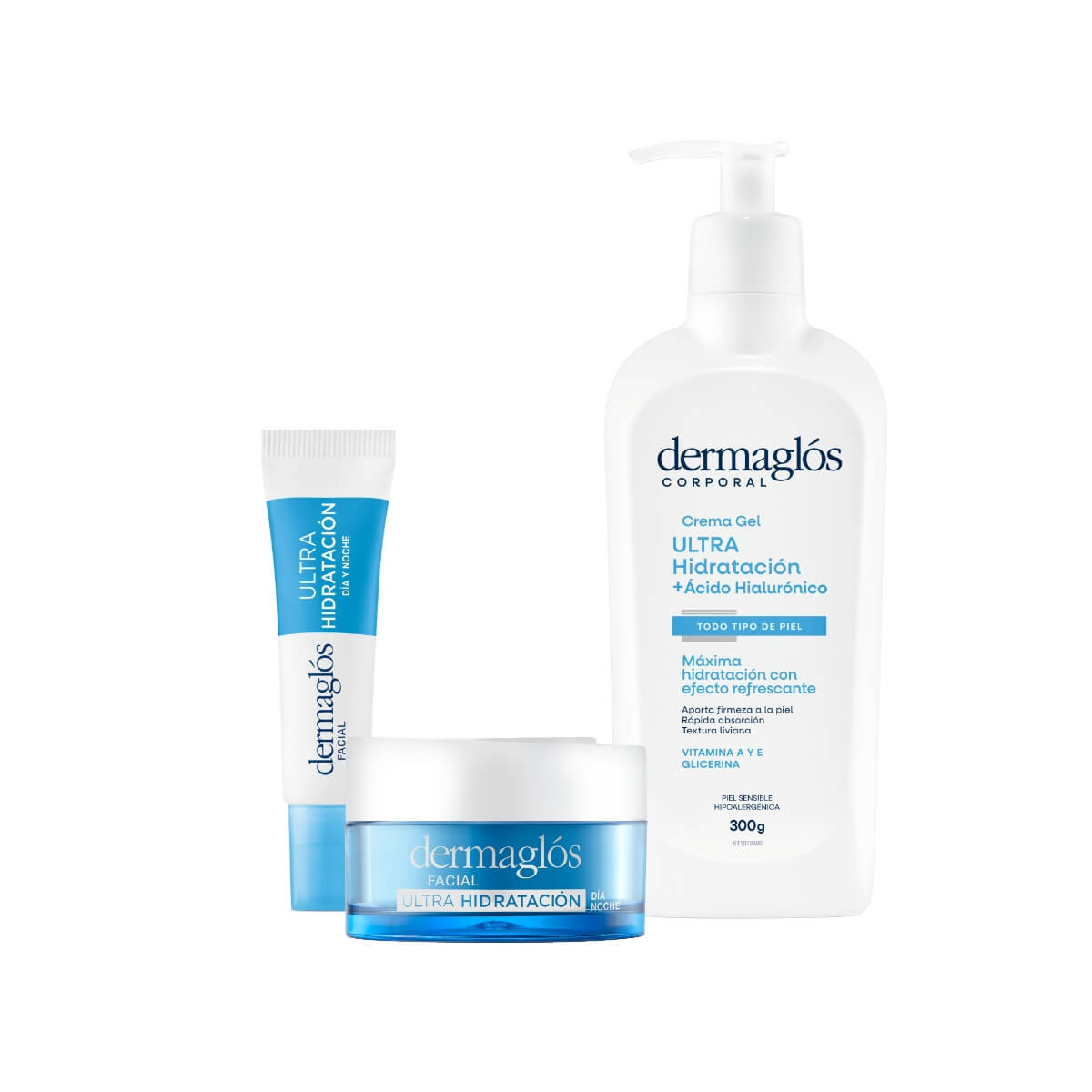 Kit Facial y Corporal Dermagl&oacute;s Ultra Hidrataci&oacute;n image number 0