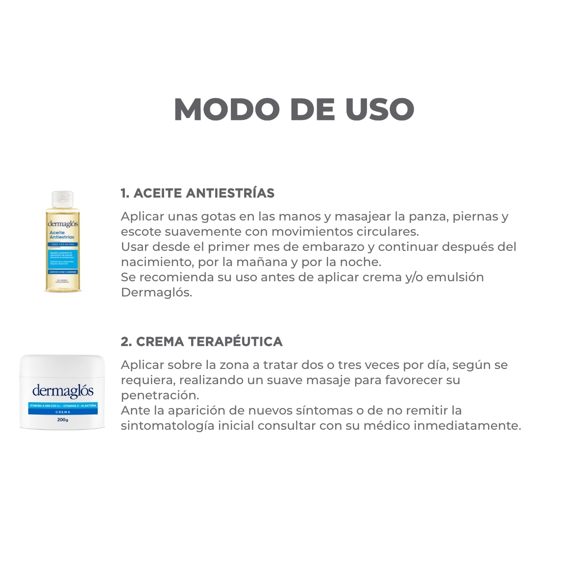 Kit Corporal Dermagl&oacute;s Antiestr&iacute;as + Crema image number 1