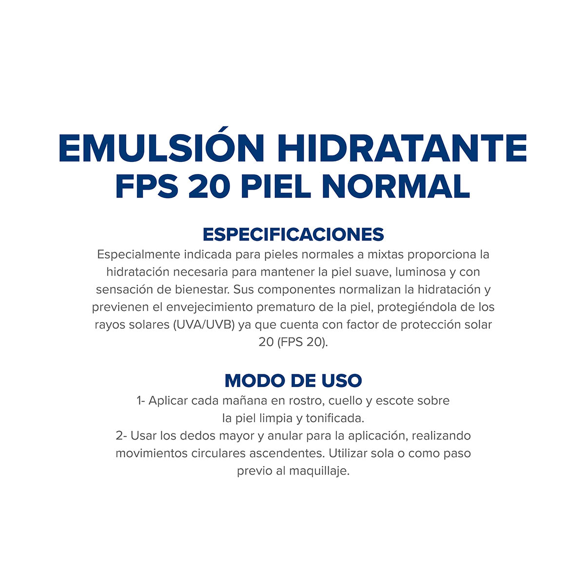 Dermagl&oacute;s Facial Emulsi&oacute;n Hidrataci&oacute;n Diaria FPS 20 Piel Equilibrada a Mixta 70 ml image number 6