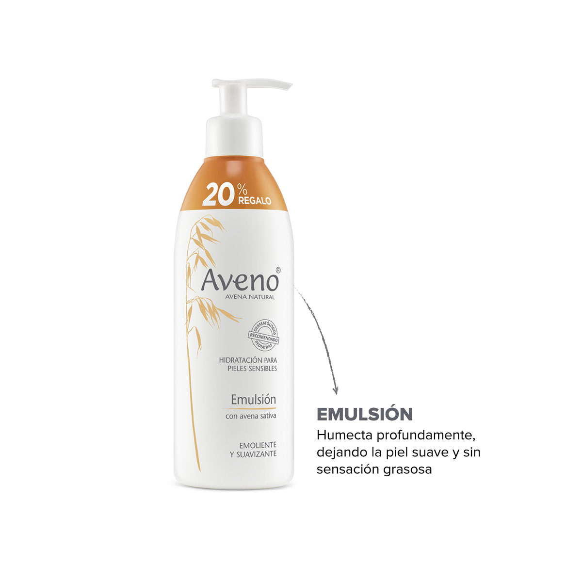 Aveno Emulsi&oacute;n Humectante de Uso Diario 400 ml image number 2