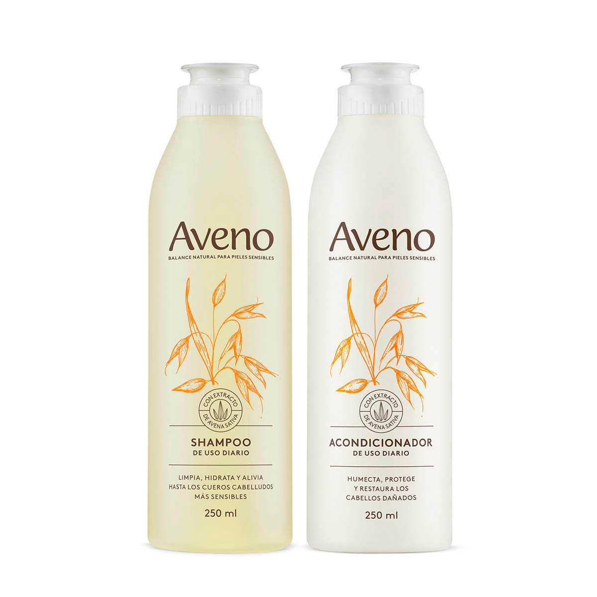 Kit Cuidado Capilar Aveno Shampoo y Acondicionador 250ml