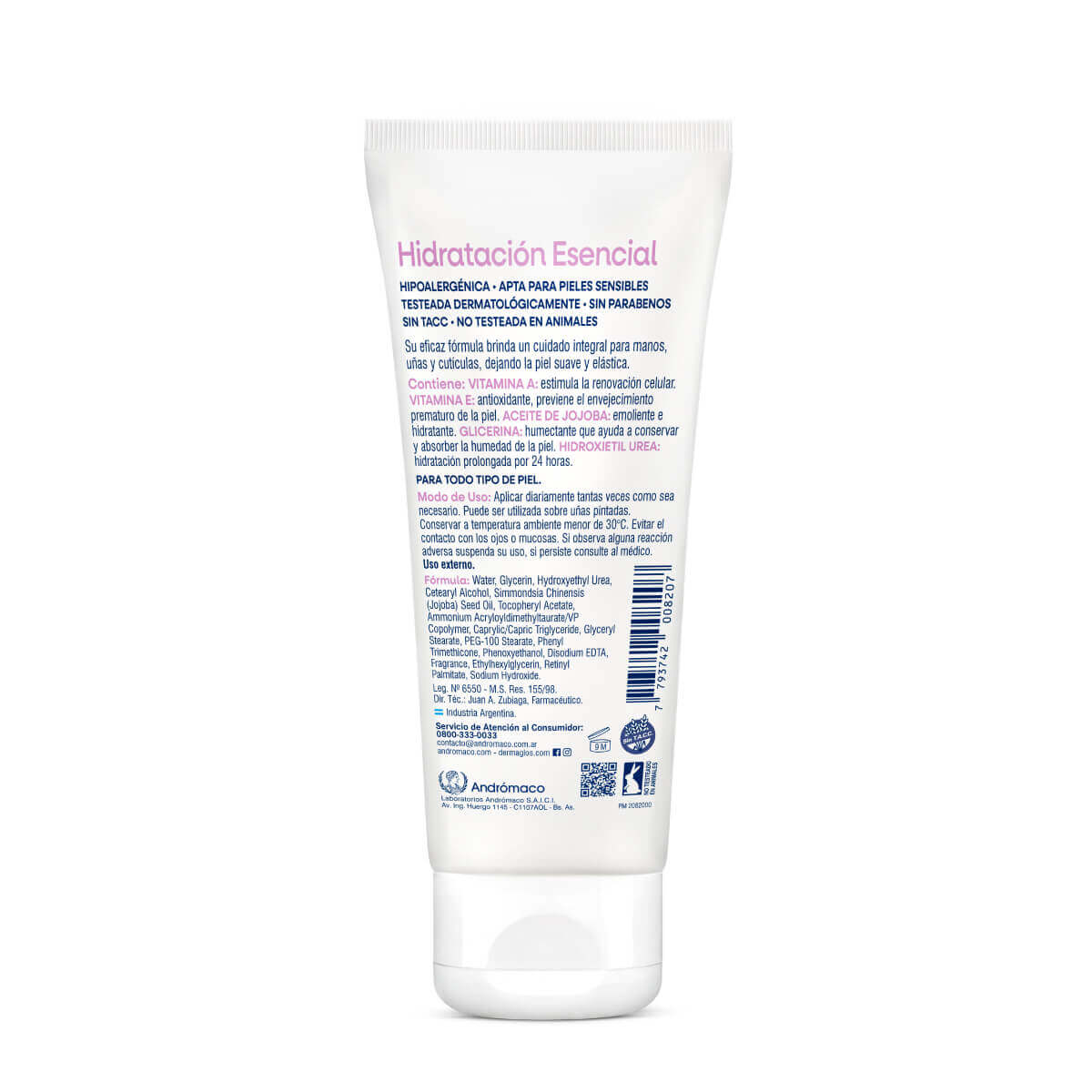 Dermaglós Corporal Crema para Manos Hidratación Esencial 100 g image number 1