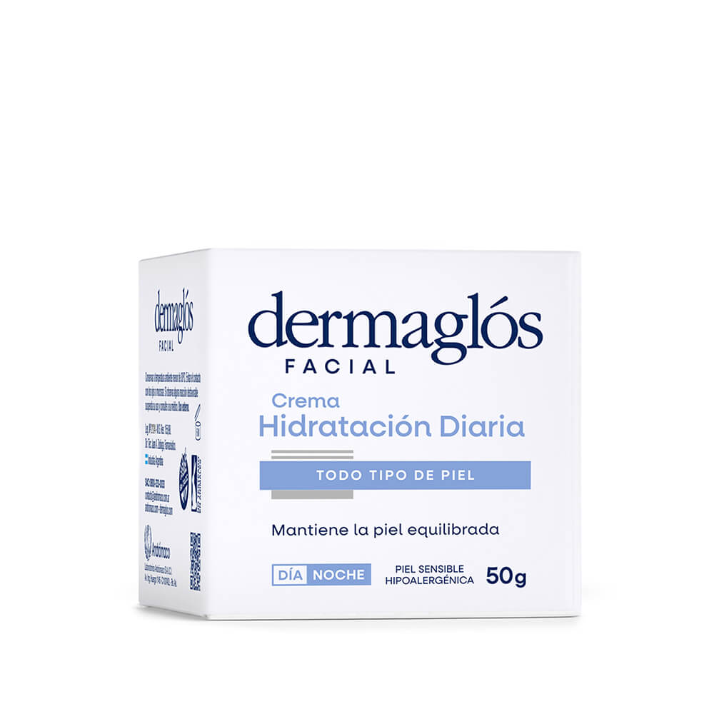 Dermagl&oacute;s Facial Crema Hidrataci&oacute;n Diaria Todo Tipo de Piel Crema 50 g image number 2
