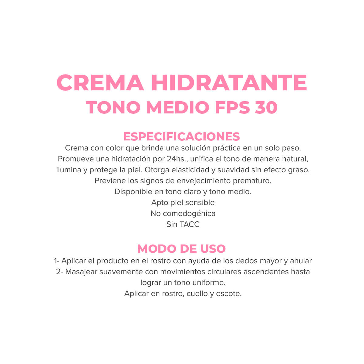 Dermaglós Facial Crema con Color BB Cream Tono Medio con FPS 30 50 g image number 7
