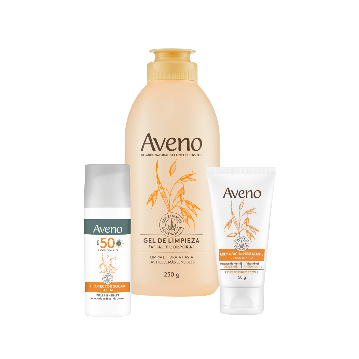 Kit Aveno Facial Completo Piel Sensible Seca image number 0