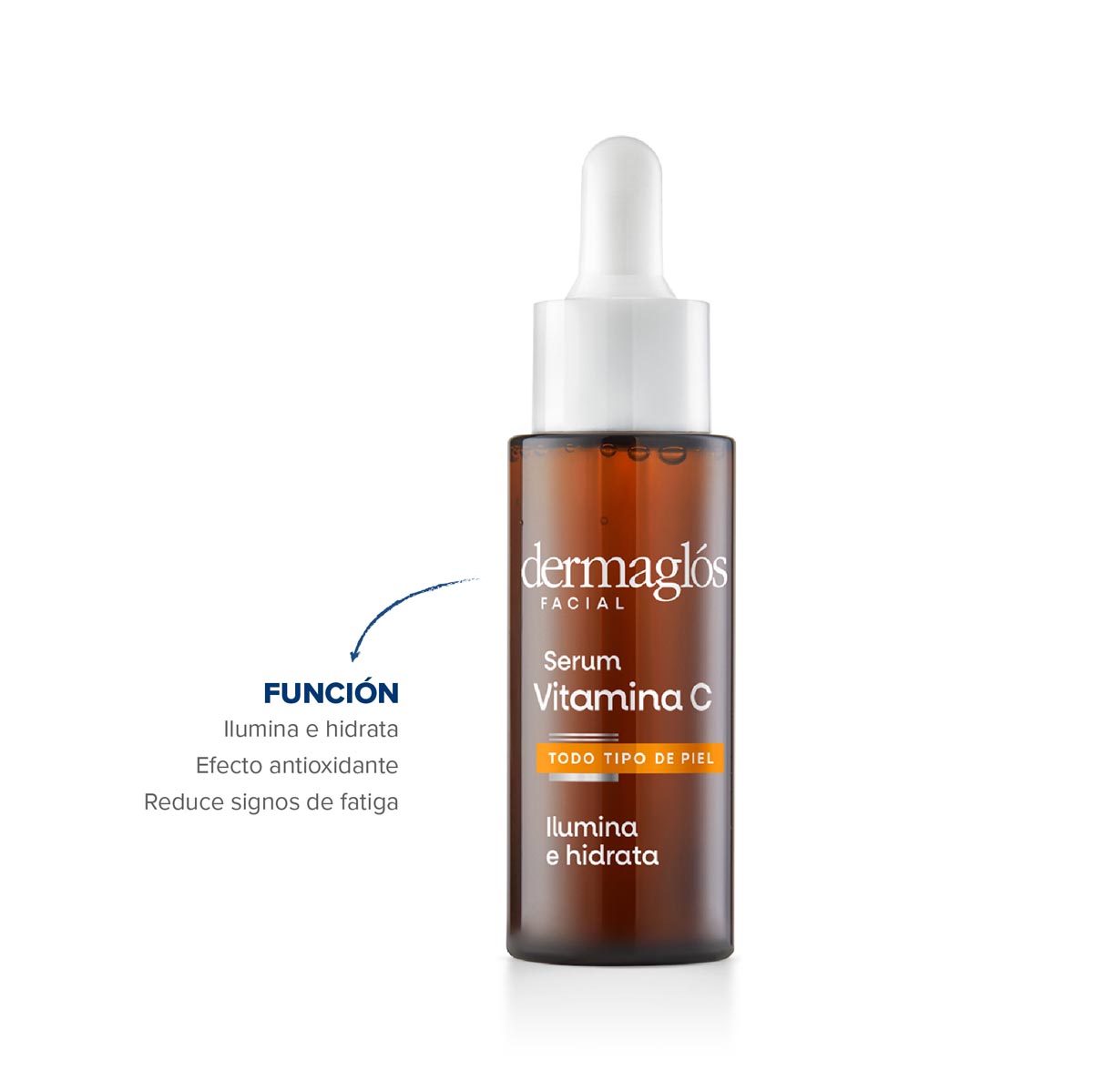 Dermagl&oacute;s Facial Serum Vitamina C 25 ml image number 4