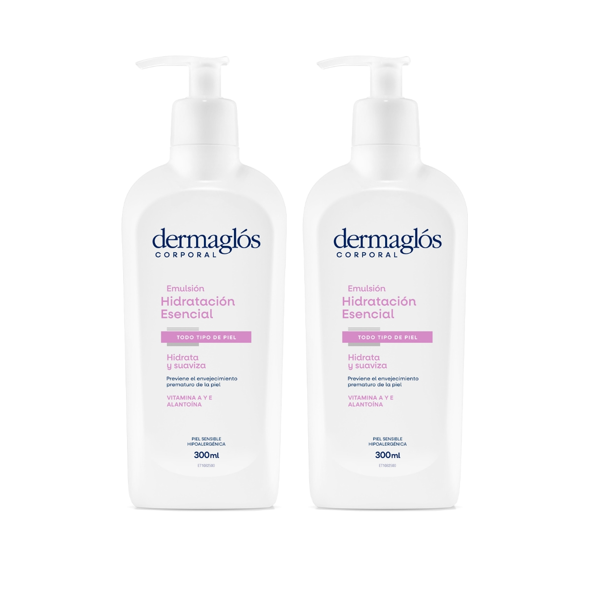 Kit Emulsión Dermaglós Hidratación Esencial x 2