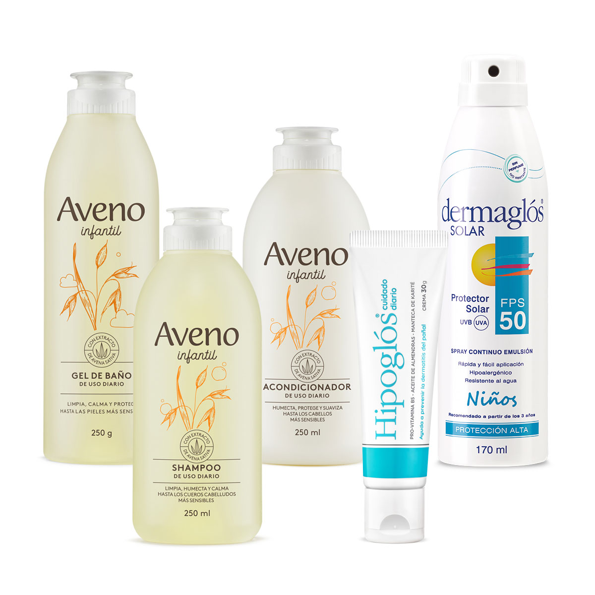 Kit Completo Cuidado y Protecci&oacute;n Infantil Spray Hipogl&oacute;s CD image number 0