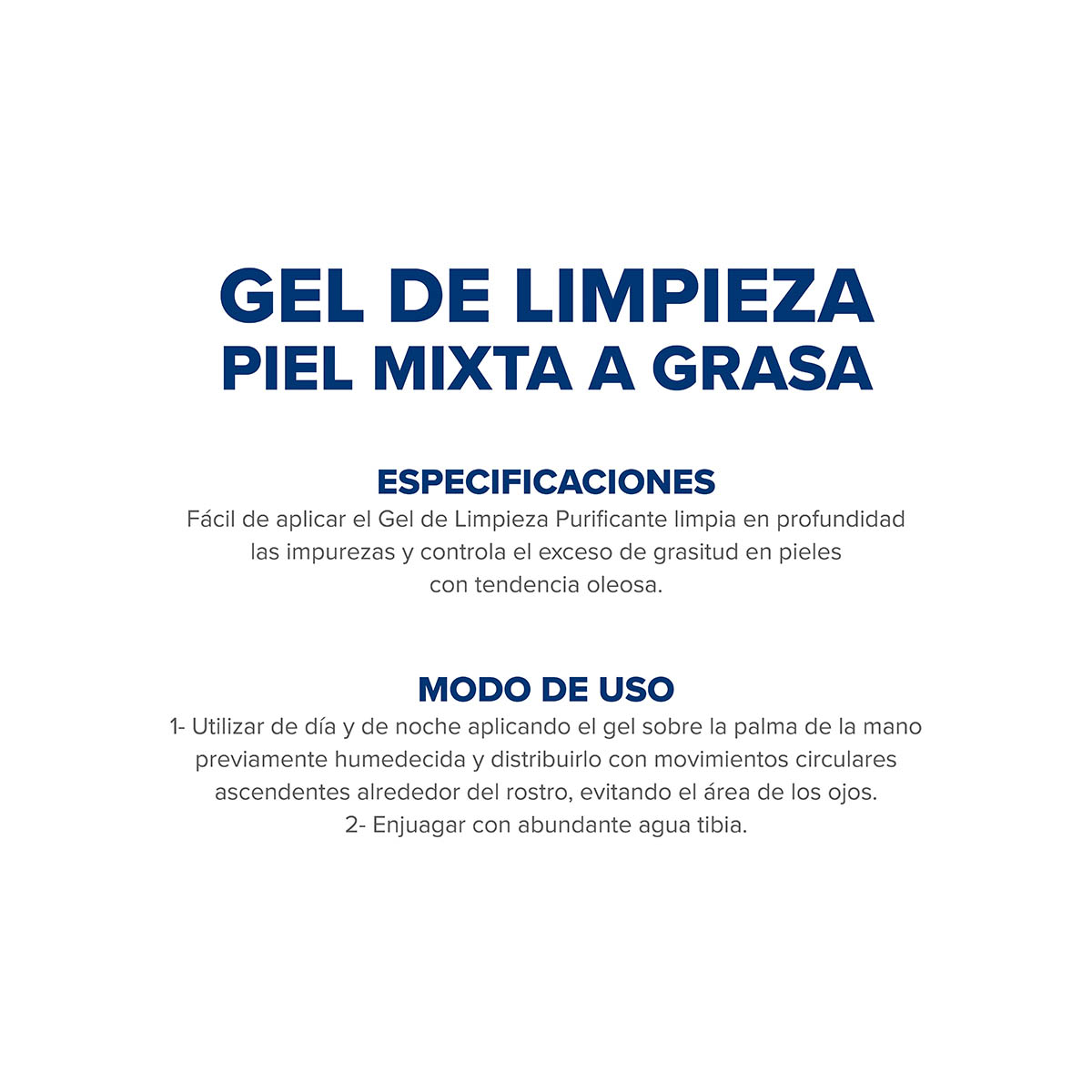 Dermagl&oacute;s Facial Gel de Limpieza Piel Mixta a Grasa 150 g image number 6