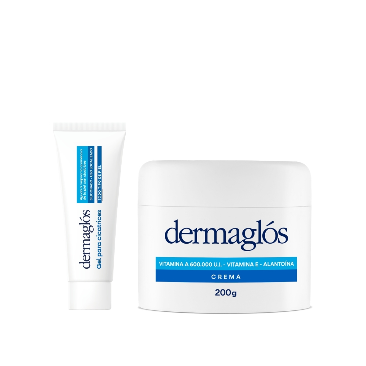 Kit Corporal Dermagl&oacute;s para Cicatrices + Crema image number 0