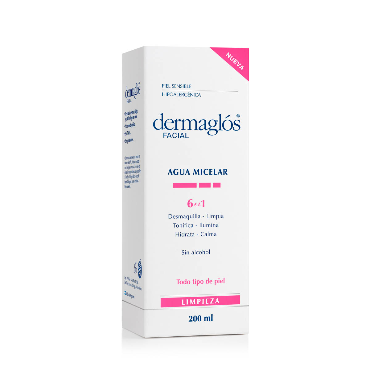 Dermagl&oacute;s Facial Agua Micelar 200 ml image number 2