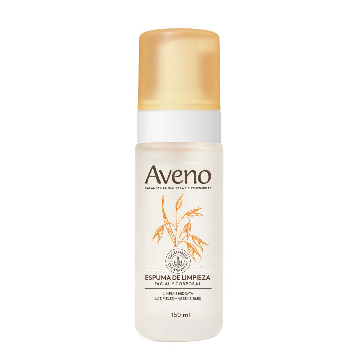 Espuma de Limpieza Aveno 150 ml image number 0