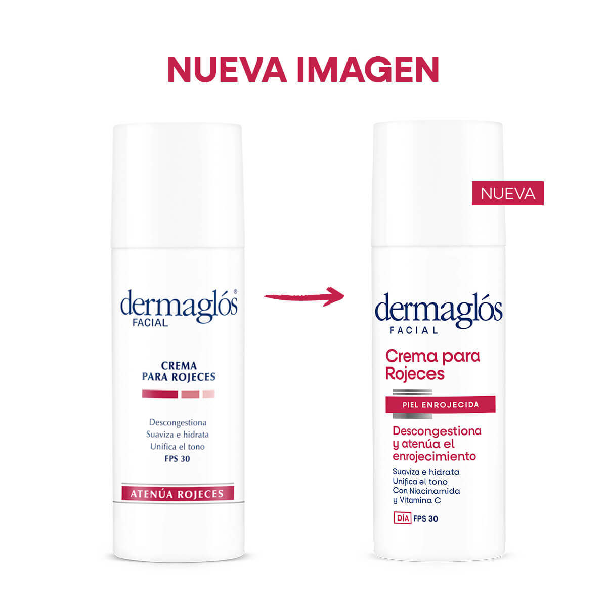 Dermagl&oacute;s Facial Crema para Rojeces 50 ml image number 1