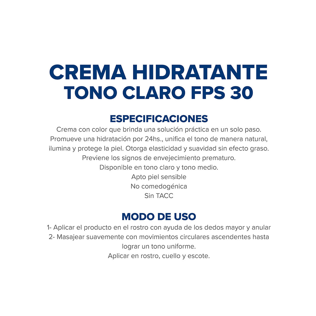 Dermagl&oacute;s Facial Crema con color BB Cream Tono 1 con FPS 30 50 g image number 6