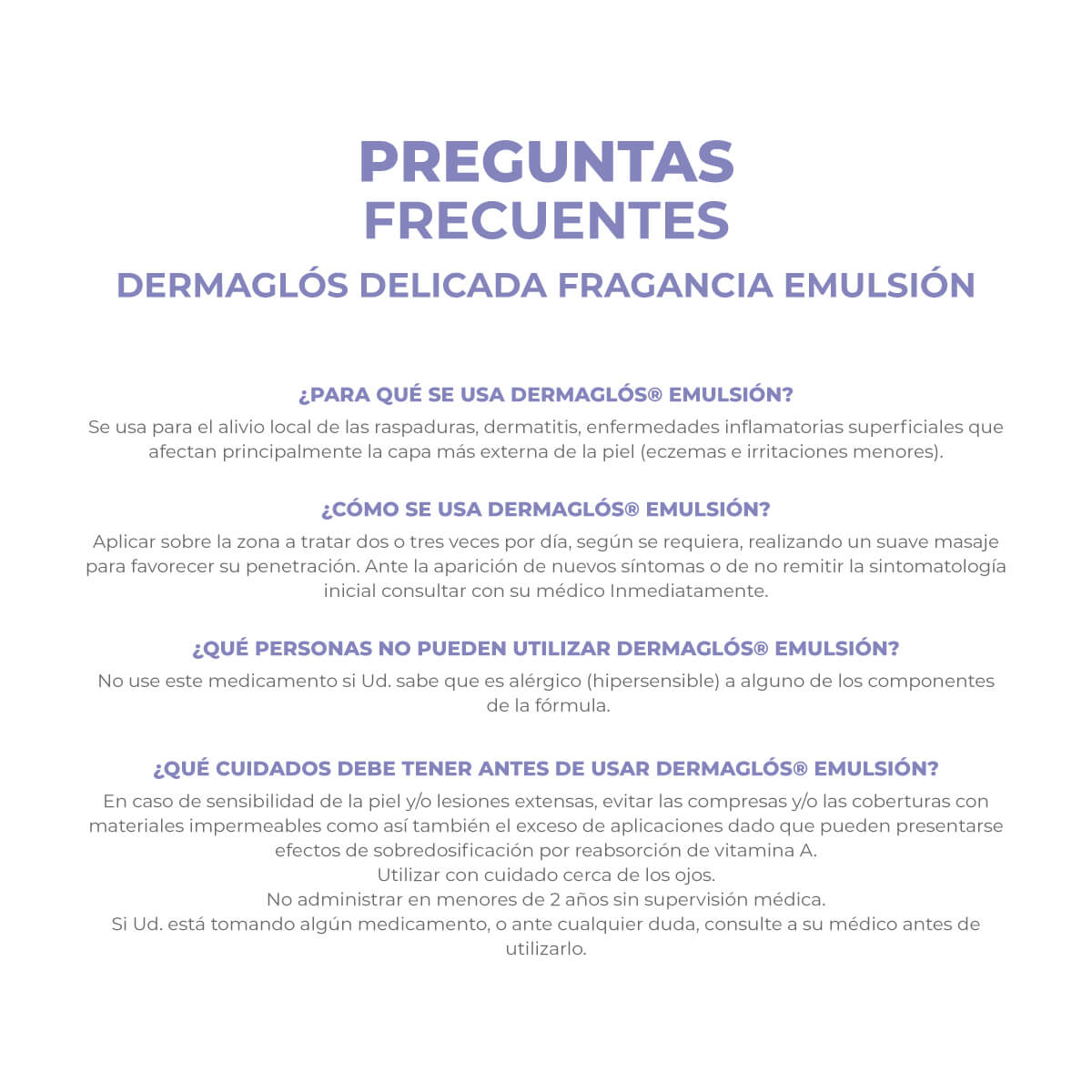 Dermaglós Terapéutica Delicada Fragancia Emulsión 400 ml image number 5