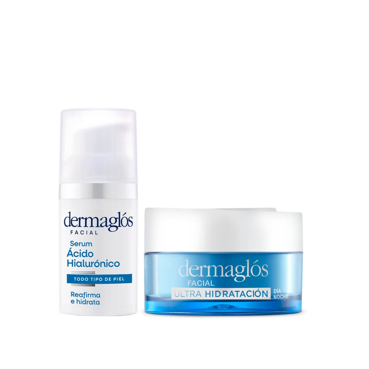 Kit Facial Dermagl&oacute;s Serum Ac. Hialur&oacute;nico + Crema Gel Ultra Hidrataci&oacute;n image number 0