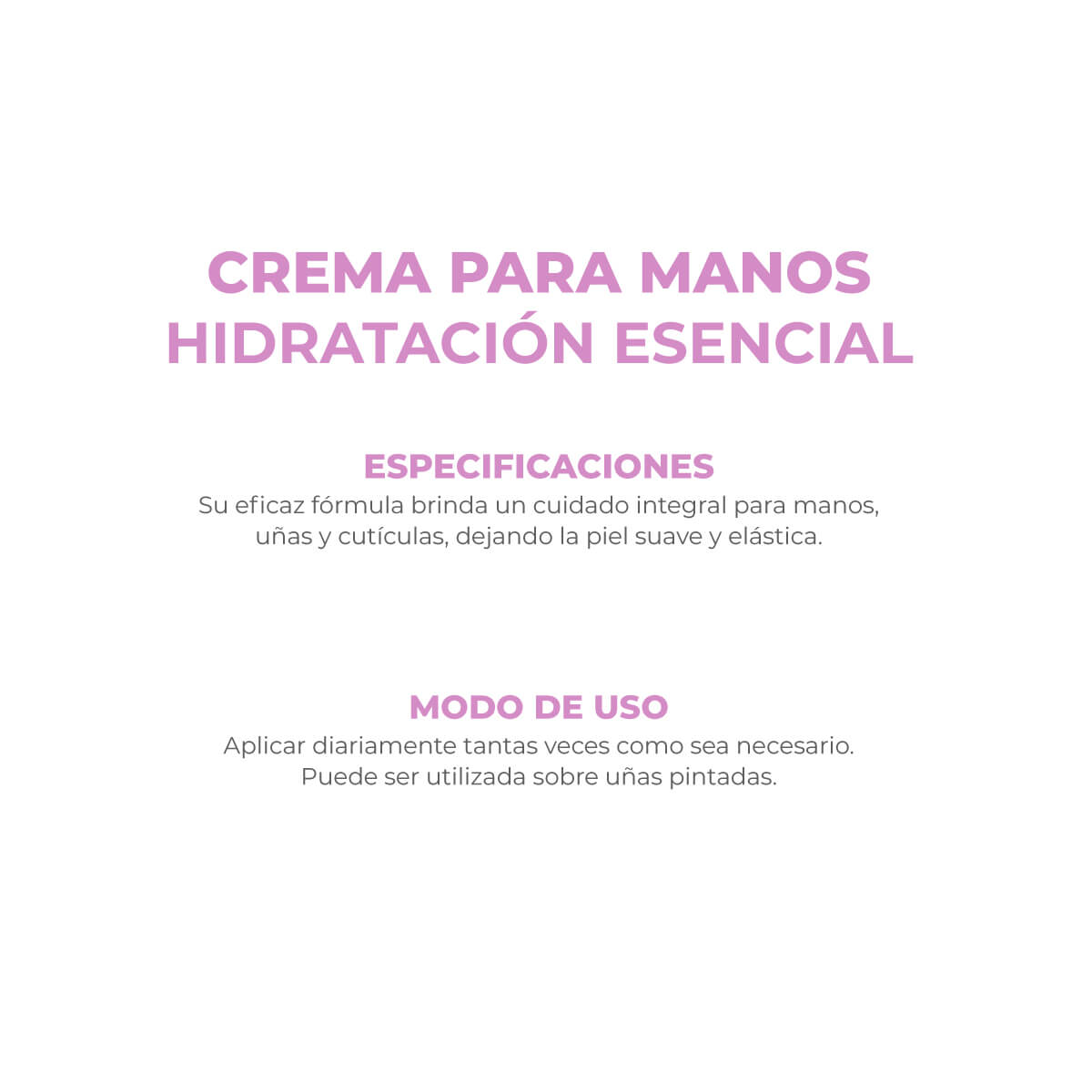 Dermagl&oacute;s Corporal Crema para Manos Hidrataci&oacute;n Esencial 100 g image number 3
