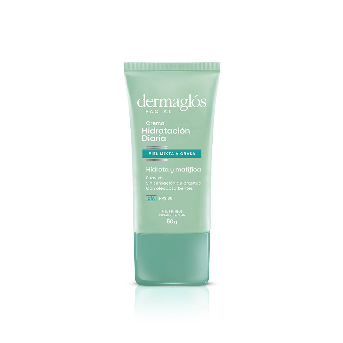 Dermaglós Facial Crema Hidratación Diaria FPS 30 Piel Mixta a Grasa 50 g image number 0