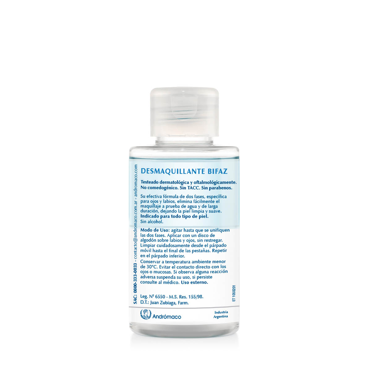 Dermagl&oacute;s Facial Desmaquillante Bifaz de Ojos 100 ml image number 2