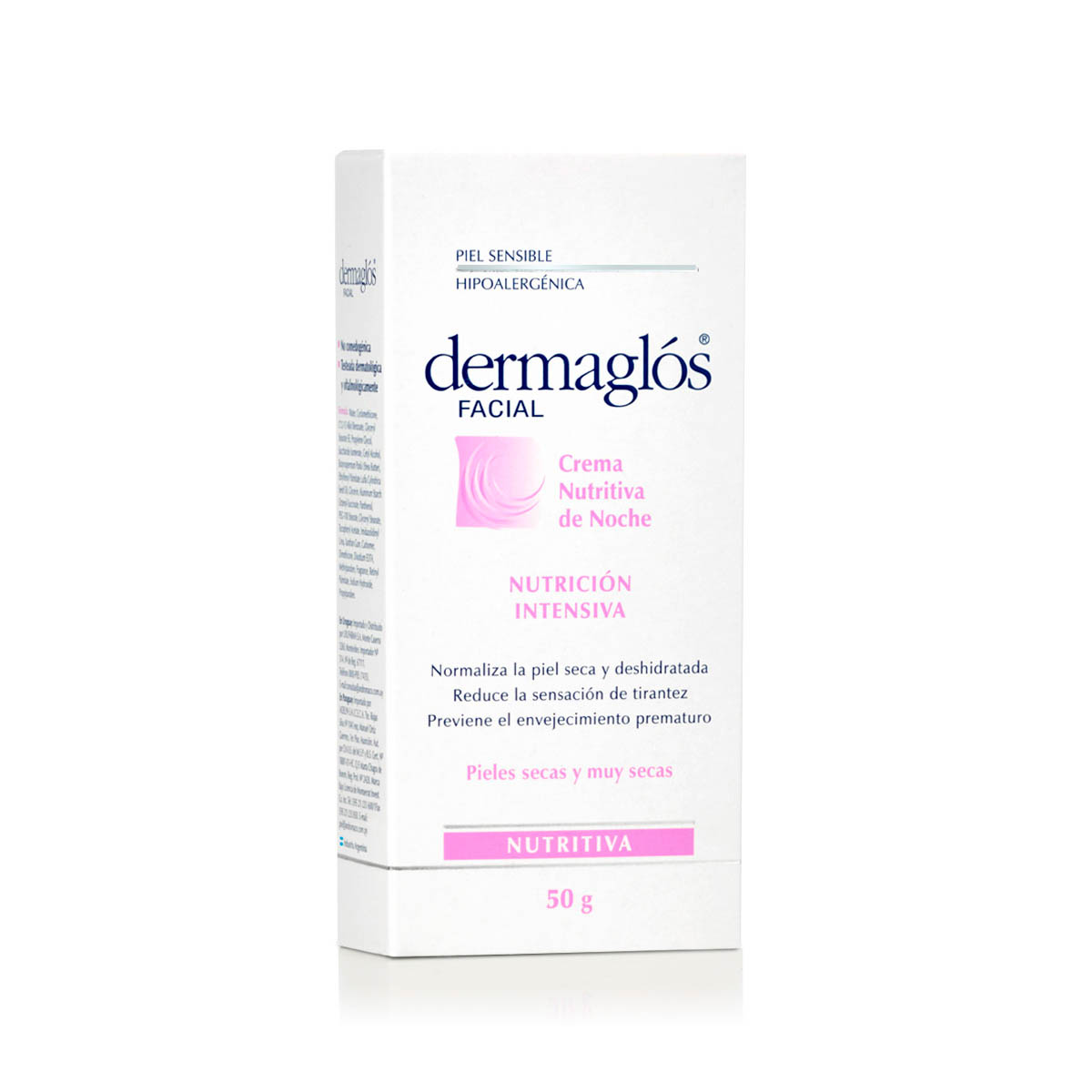 Dermagl&oacute;s Facial Crema Hidrataci&oacute;n Diaria Piel Seca y Extra Seca 50 g image number 2