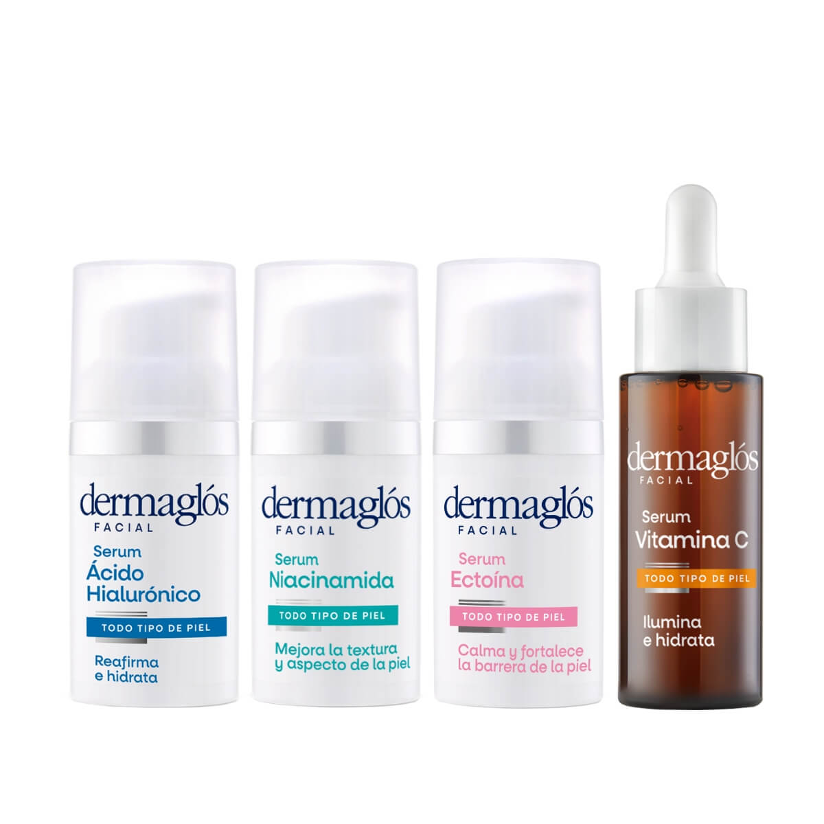 Kit Facial Dermagl&oacute;s Serums Completo