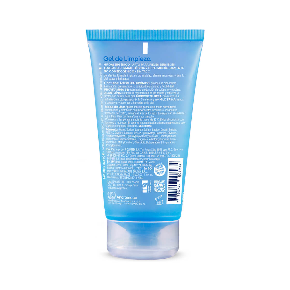 Dermagl&oacute;s Facial Gel de Limpieza Piel Normal 150 g image number 2
