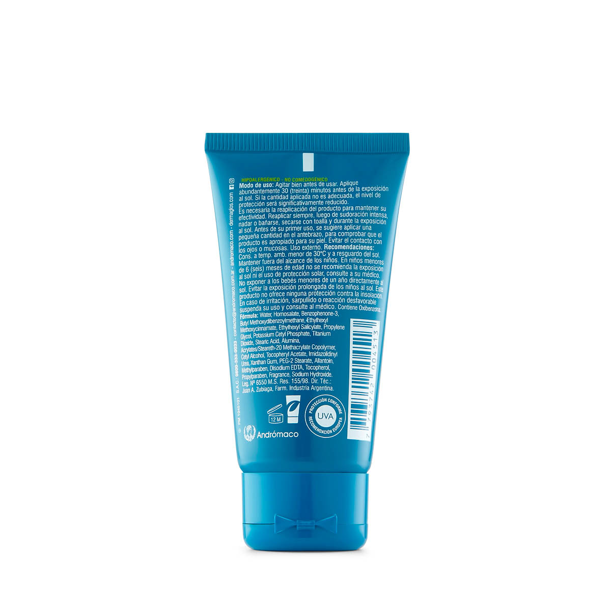 Protector Solar Dermagl&oacute;s FPS 50 emulsi&oacute;n 50 ml image number 2