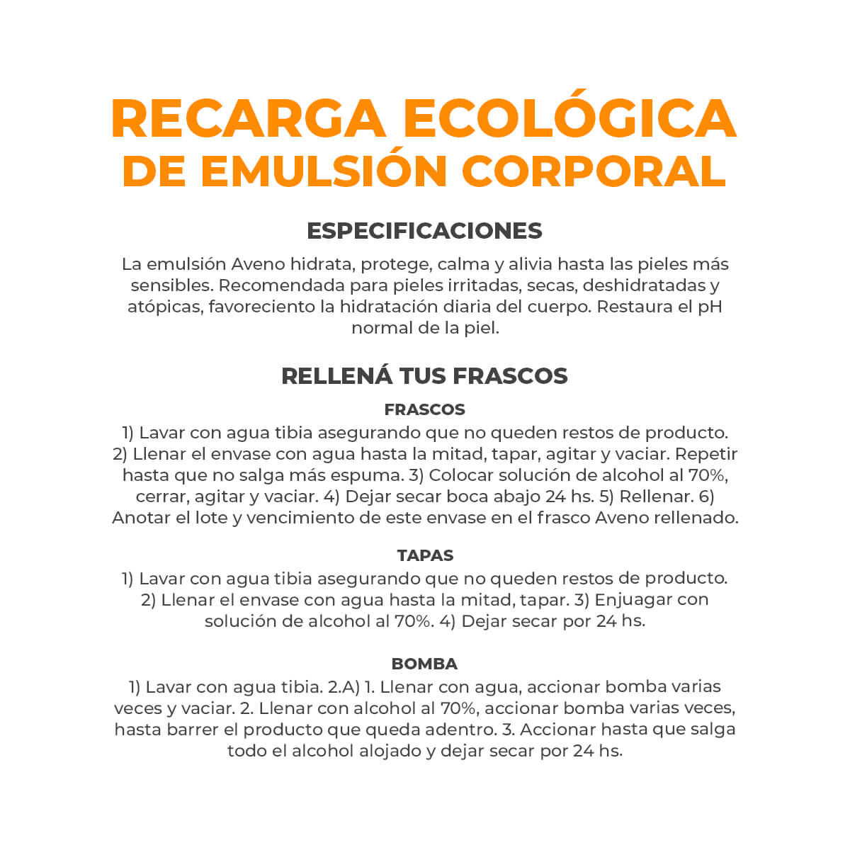 Aveno Refill Emulsi&oacute;n Humectante de Uso Diario 250 ml image number 2